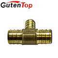 Gutentop 3/4 inch x 3/4 inch Brass Material PEX barb fittings